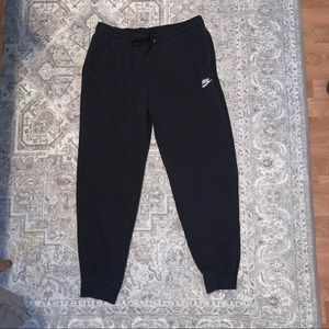 Women’s Black Nike Fleece Joggers
